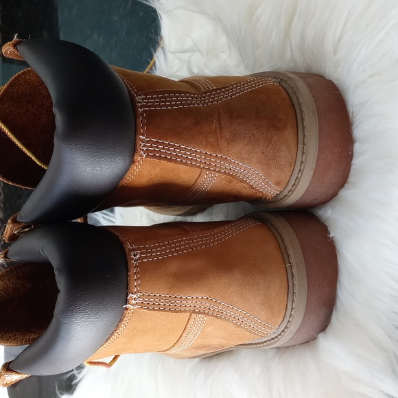 Timberland Tan Combat Boots - Picture 5 of 8